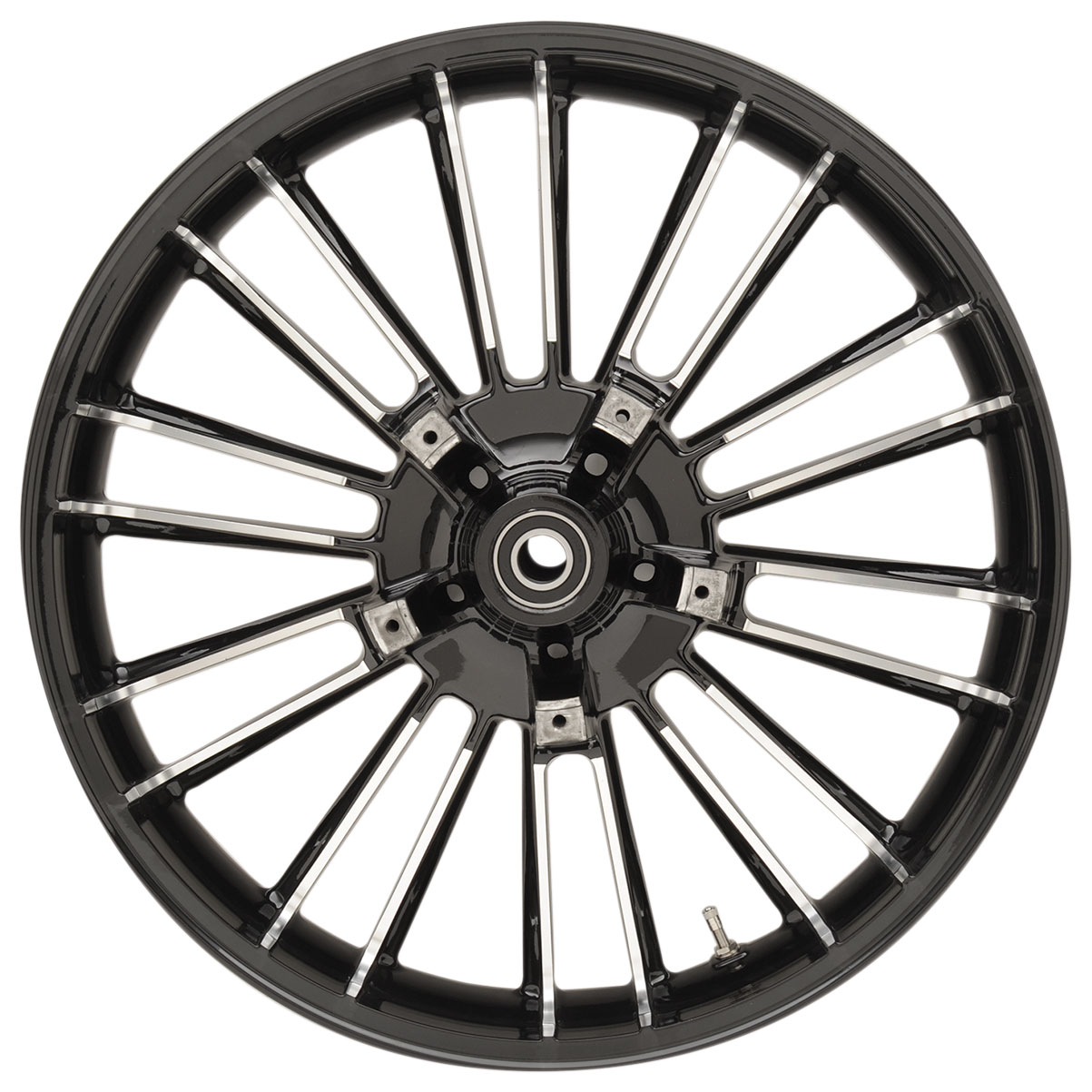Coastal Moto Atlantic Black Front Wheel, 21" x 3.5" ABS