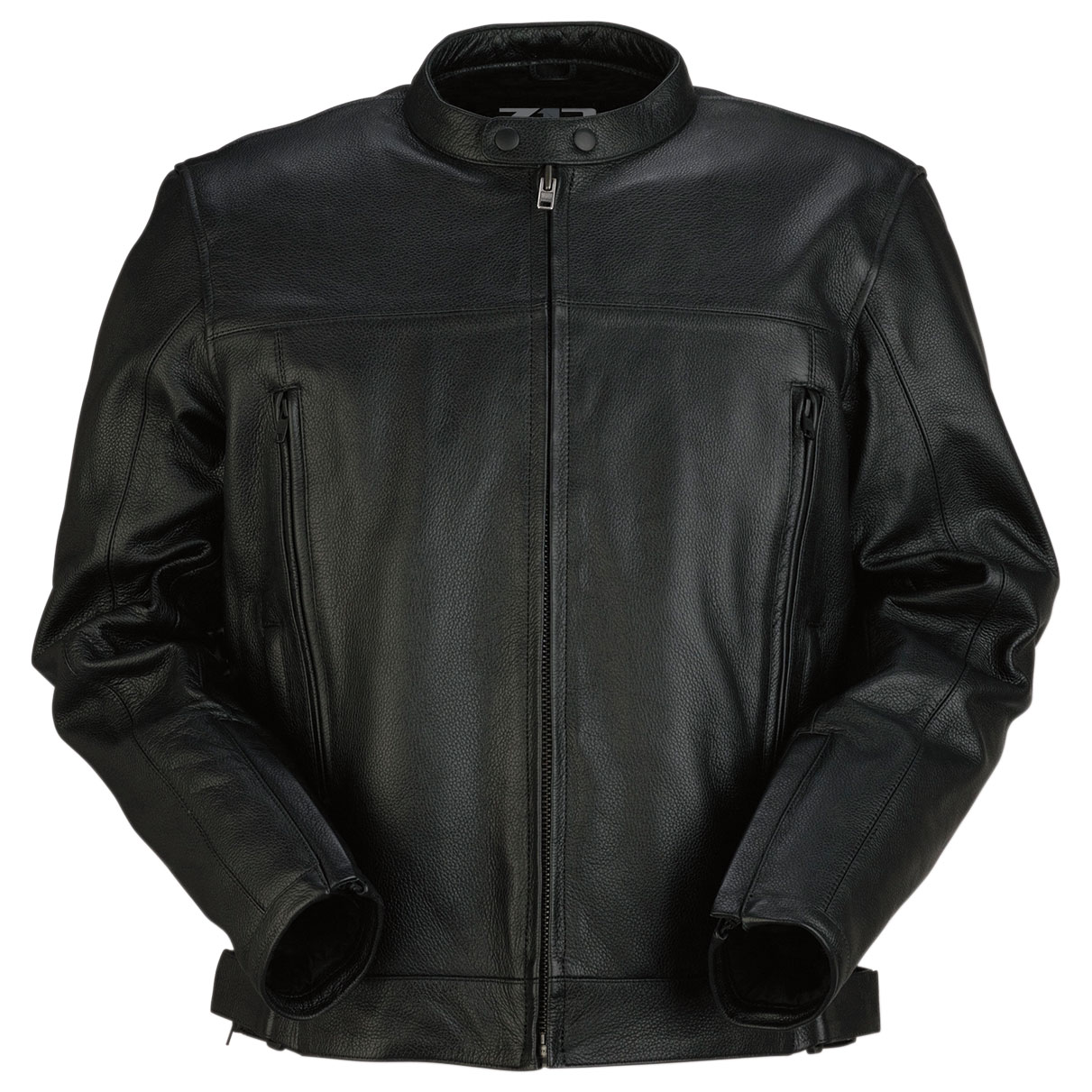 Z1R Men's Arsenal Black Leather Jacket