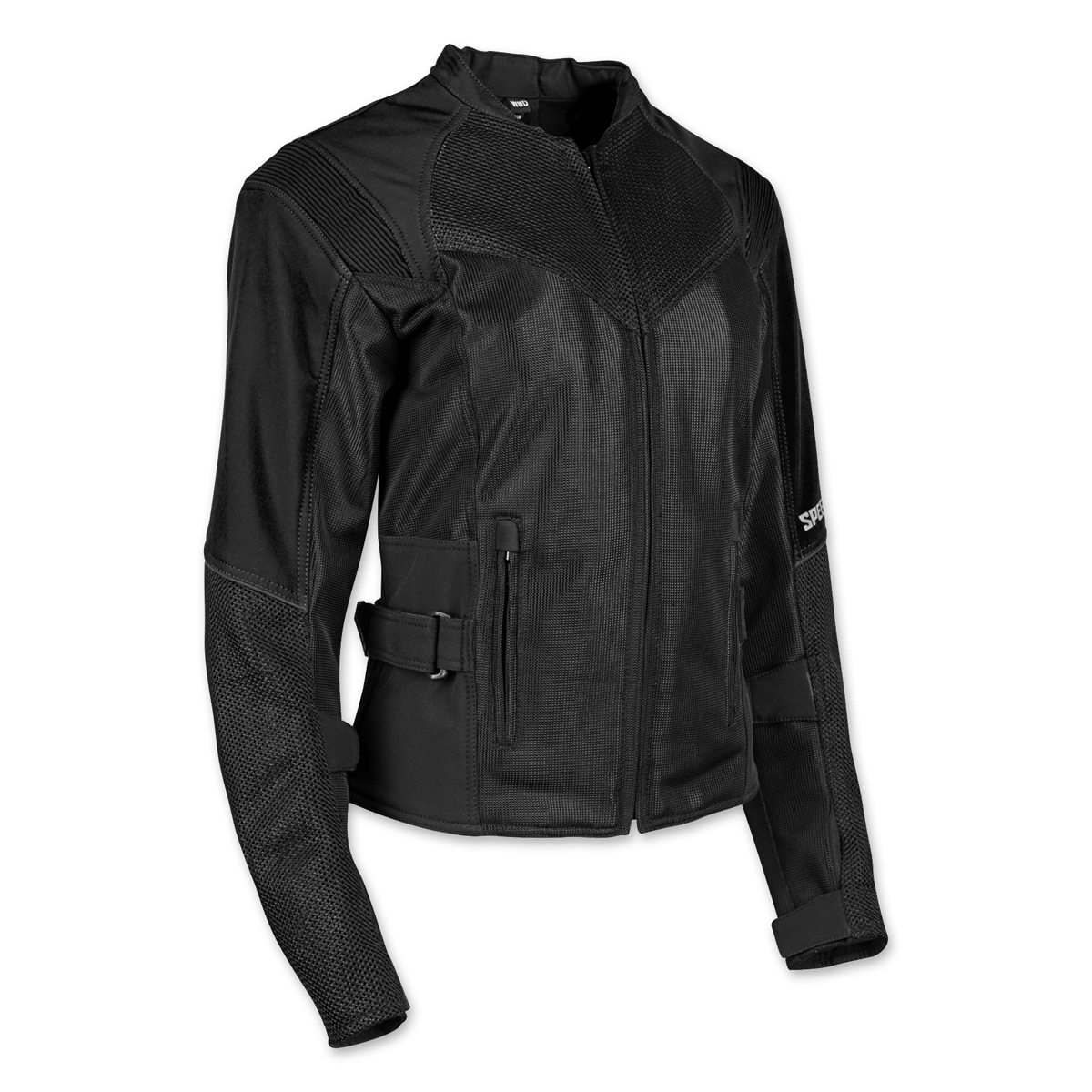 Speed and Strength Women's Sinfully Sweet Black Mesh Jacket