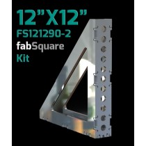CertiFlat 12"X12"X2" Wide 90 Degree FS121290-2 fabSquare U-Weld Kit