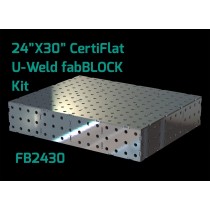 CertiFlat 24"X30" FabBlock Welding Table