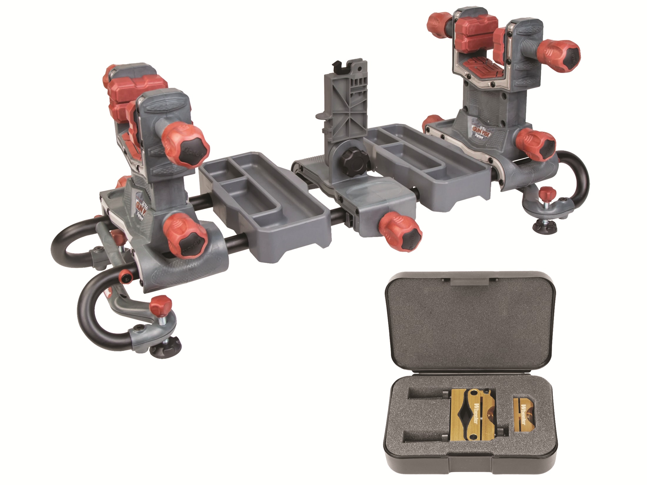 Tipton Ultra Gun Vise with Wheeler Professional Reticle Leveling System ...