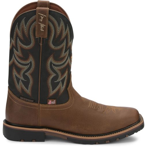 Justin Men's George Strait Fireman Waterproof Boots